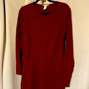 H&M long sleeve dress
